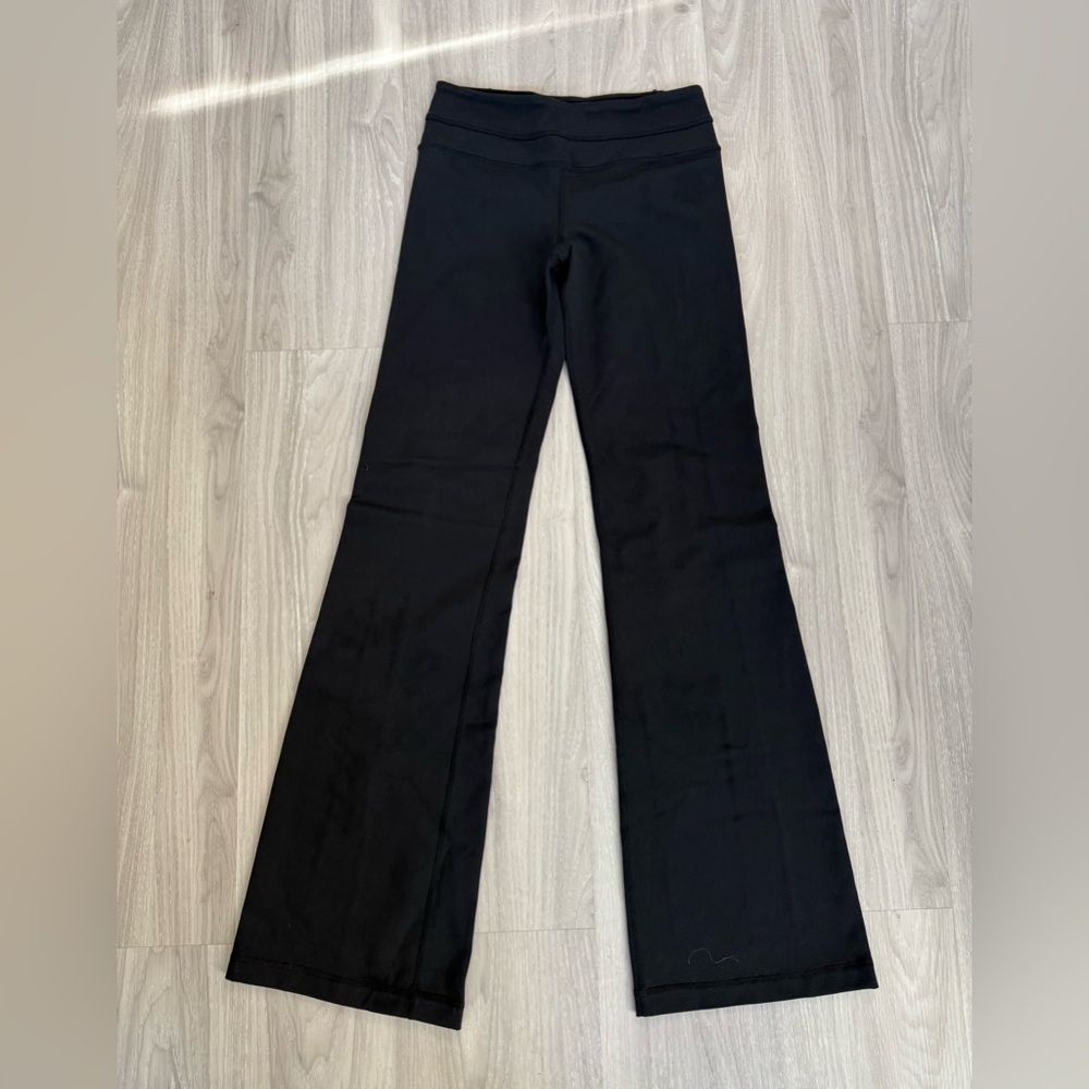 Rare NWT Lululemon Groove Pant (Tall) Black Sz 4 – Y2K Vintage Flare Yoga Pants - Picture 7 of 13
